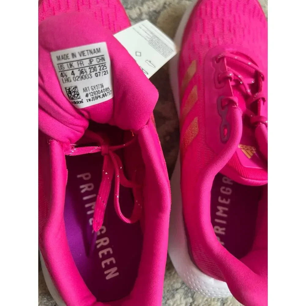 NWT❤️Adidas eq21 run Bounce Sneaker shoes big kids sz4.5